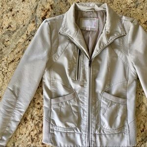 ❤️Faux leather jacket